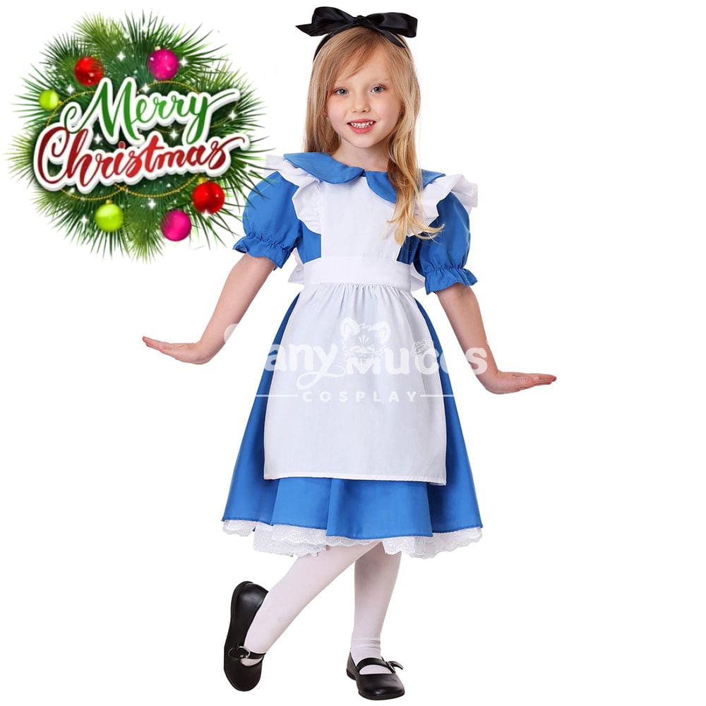 【In Stock】Halloween Cosplay Maid Costume Kid Size Costumes