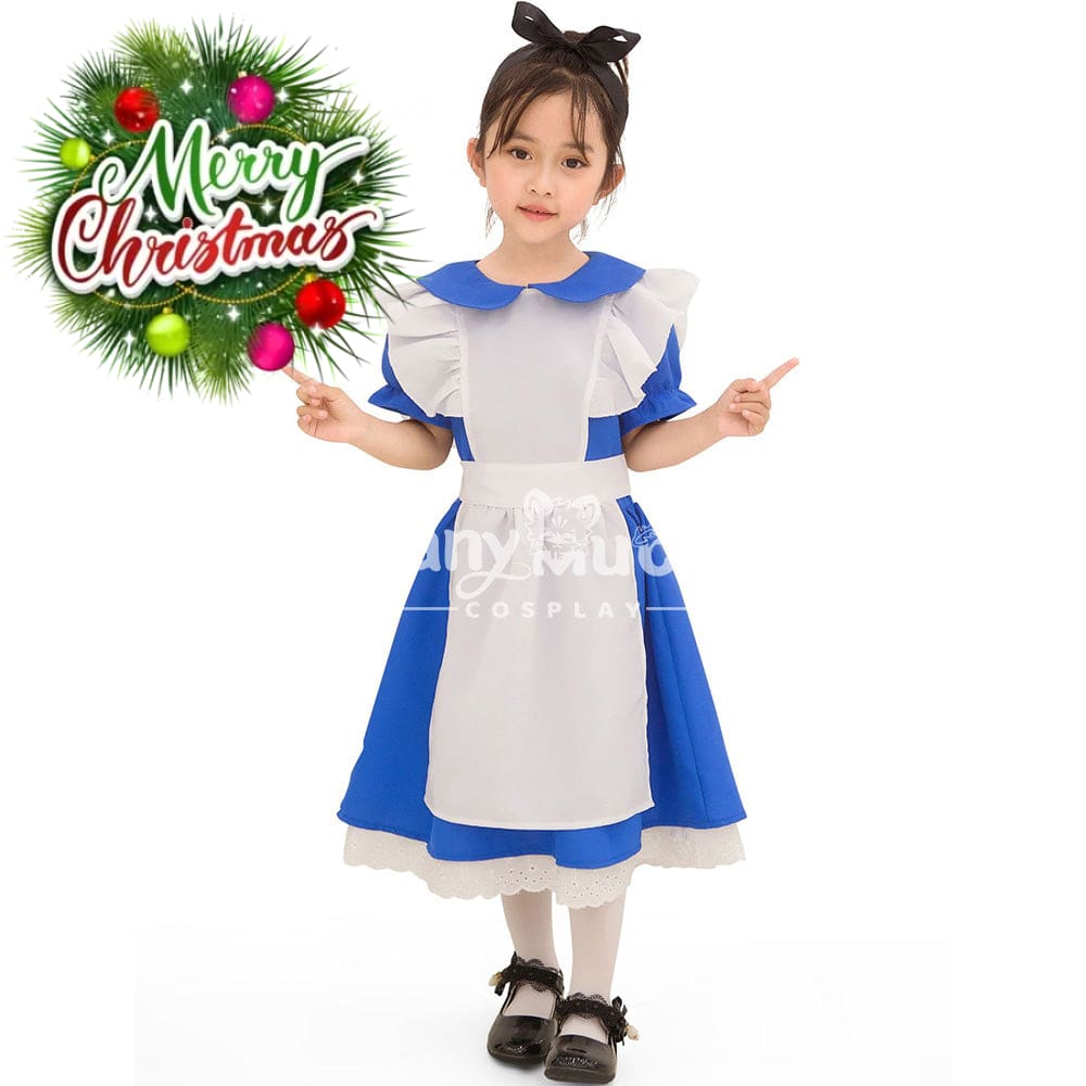 【In Stock】Halloween Cosplay Maid Costume Kid Size Costumes