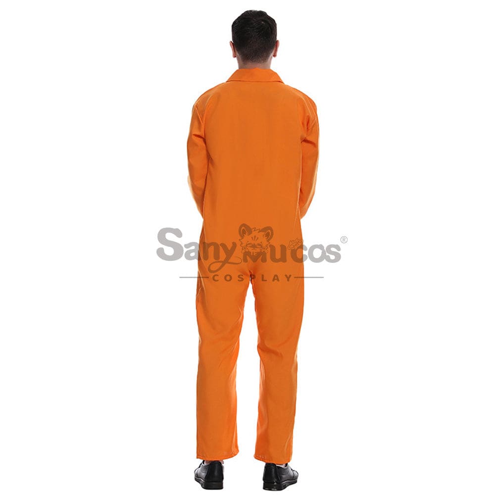 【In Stock】Halloween Cosplay Male Prisoner Costume Costumes