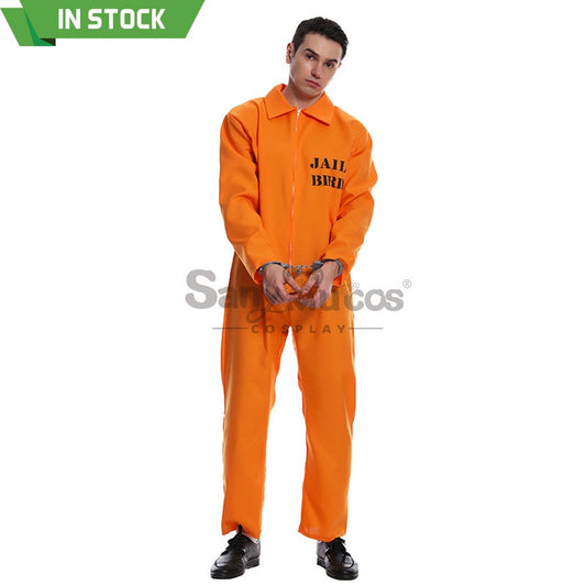 【In Stock】Halloween Cosplay Male Prisoner Costume Costumes 1000