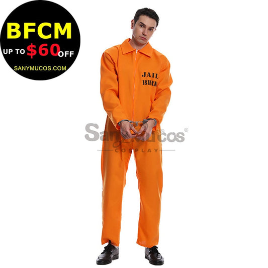 【In Stock】Halloween Cosplay Male Prisoner Costume Costumes 1000