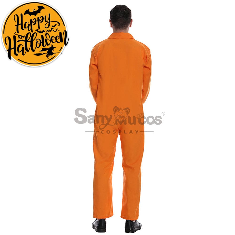 【In Stock】Halloween Cosplay Male Prisoner Costume Costumes