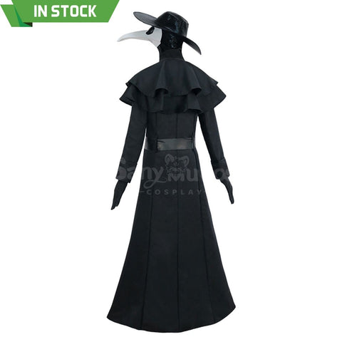 【In Stock】Halloween Cosplay Medieval Black Death Doctor Costume Costumes