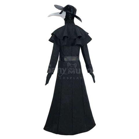 【In Stock】Halloween Cosplay Medieval Black Death Doctor Costume Costumes