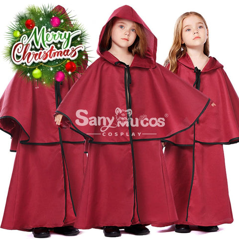 【In Stock】Halloween Cosplay Medieval Cape Costume Kid Size Costumes