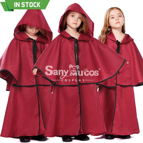 【In Stock】Halloween Cosplay Medieval Cape Costume Kid Size Costumes