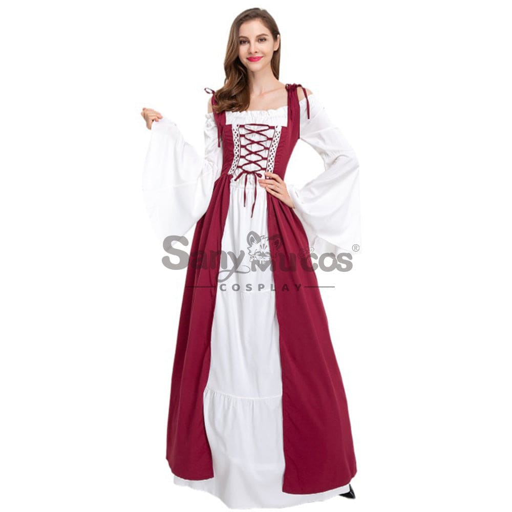 【In Stock】Halloween Cosplay Medieval Dress Costume Costumes