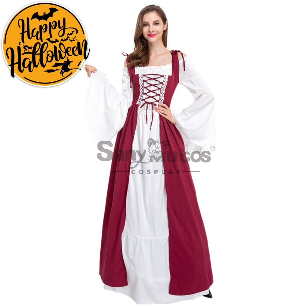 【In Stock】Halloween Cosplay Medieval Dress Costume Costumes