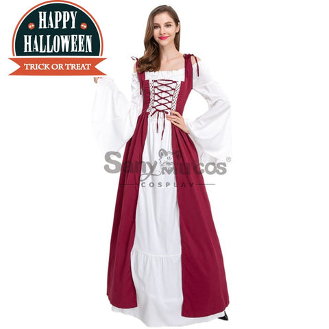 【In Stock】Halloween Cosplay Medieval Dress Costume Costumes
