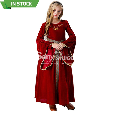 【In Stock】Halloween Cosplay Medieval Dress Costume Kid Size Costumes