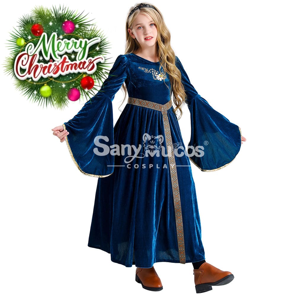 【In Stock】Halloween Cosplay Medieval Dress Costume Kid Size Costumes