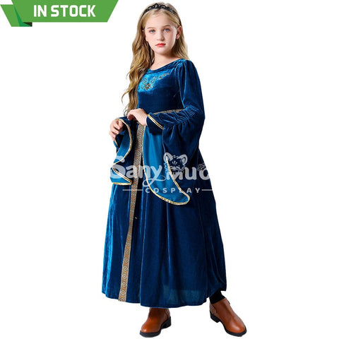 【In Stock】Halloween Cosplay Medieval Dress Costume Kid Size Costumes