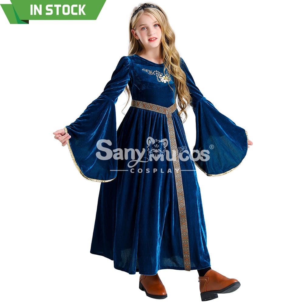 【In Stock】Halloween Cosplay Medieval Dress Costume Kid Size Costumes