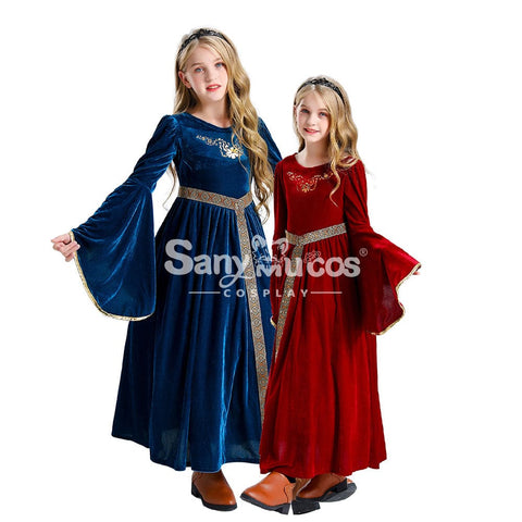 【In Stock】Halloween Cosplay Medieval Dress Costume Kid Size Costumes