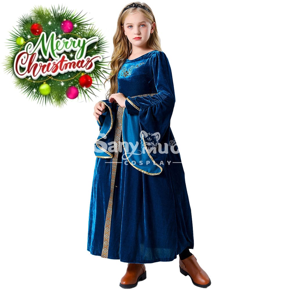 【In Stock】Halloween Cosplay Medieval Dress Costume Kid Size Costumes