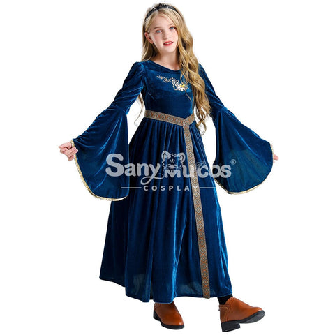 【In Stock】Halloween Cosplay Medieval Dress Costume Kid Size Costumes