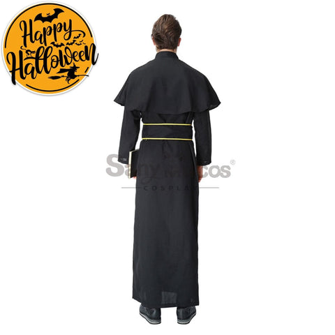 【In Stock】Halloween Cosplay Medieval Fashion Pastor Gown Costume Costumes