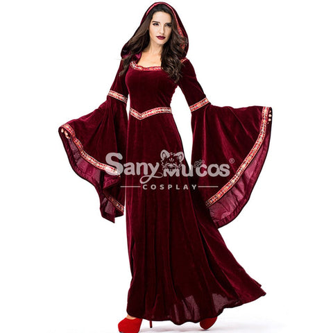 【In Stock】Halloween Cosplay Medieval Fashion Witches Costume Costumes