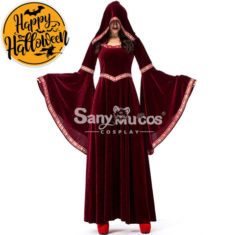【In Stock】Halloween Cosplay Medieval Fashion Witches Costume Costumes