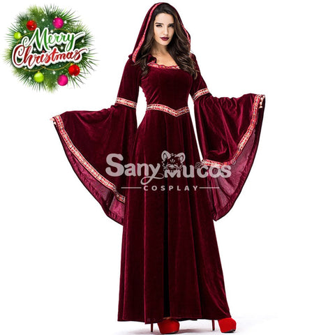 【In Stock】Halloween Cosplay Medieval Fashion Witches Costume Costumes