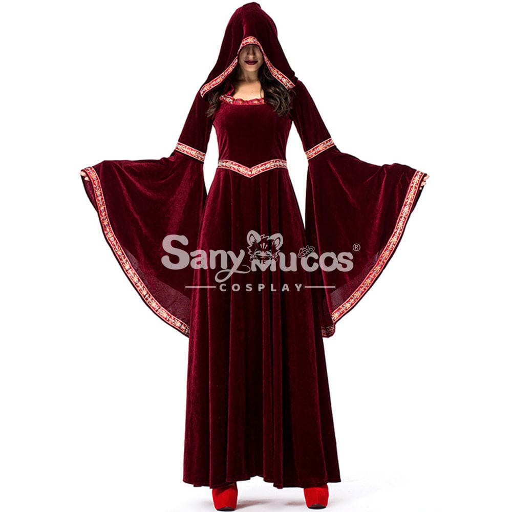 【In Stock】Halloween Cosplay Medieval Fashion Witches Costume Costumes