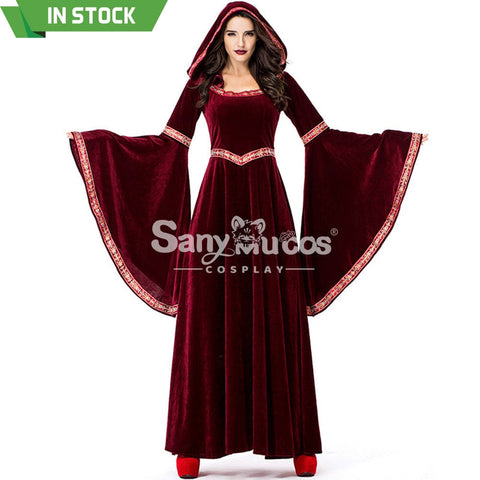 【In Stock】Halloween Cosplay Medieval Fashion Witches Costume Costumes