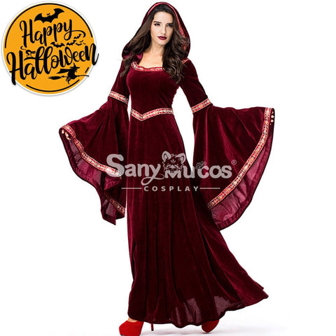 【In Stock】Halloween Cosplay Medieval Fashion Witches Costume Costumes