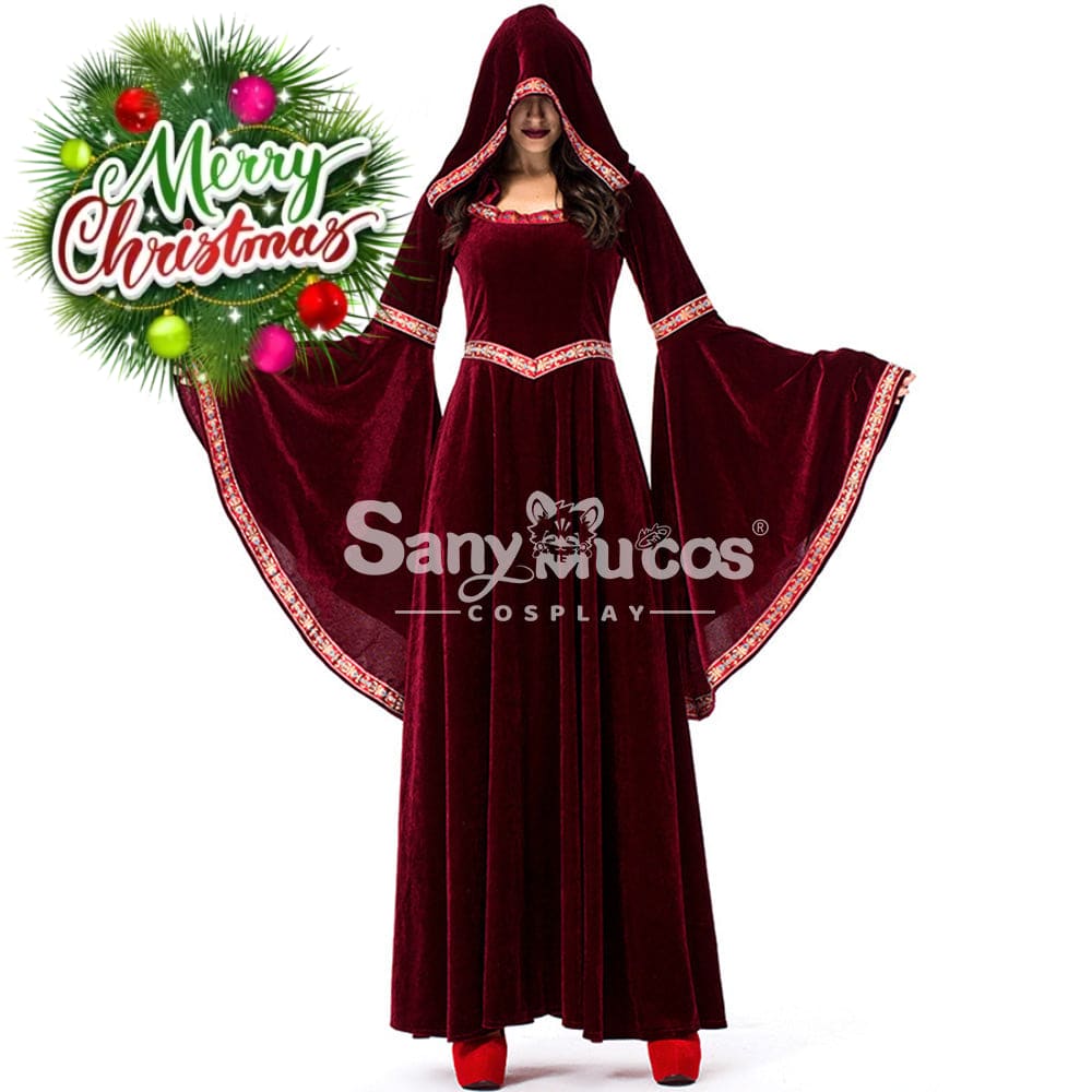 【In Stock】Halloween Cosplay Medieval Fashion Witches Costume Costumes