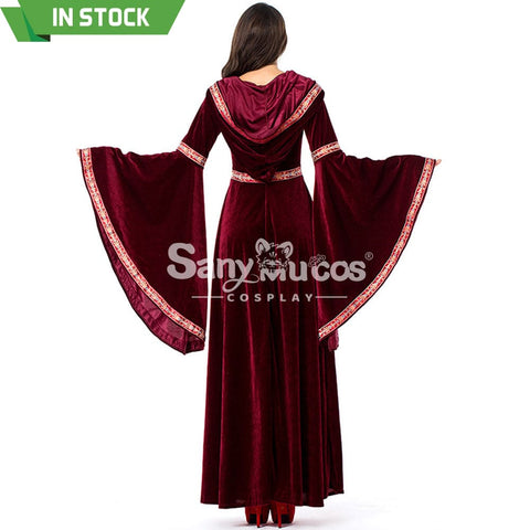 【In Stock】Halloween Cosplay Medieval Fashion Witches Costume Costumes