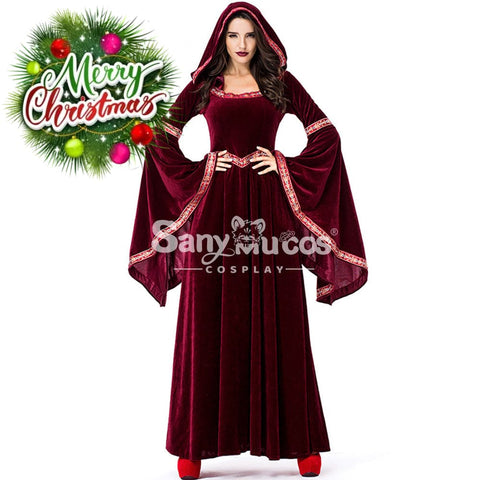 【In Stock】Halloween Cosplay Medieval Fashion Witches Costume Costumes