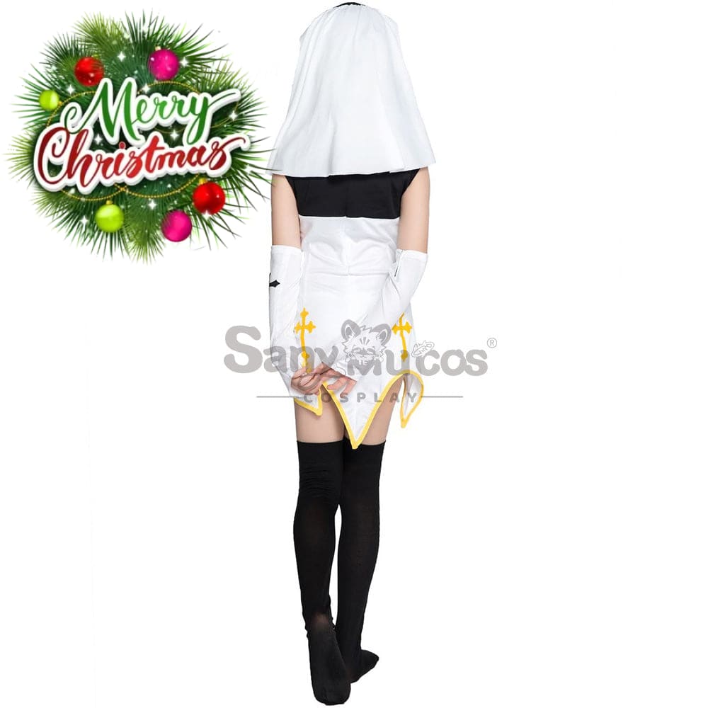 【In Stock】Halloween Cosplay Nun Costume Kid Size Costumes