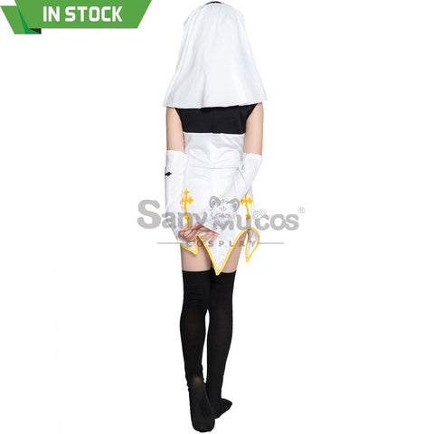 【In Stock】Halloween Cosplay Nun Costume Kid Size Costumes