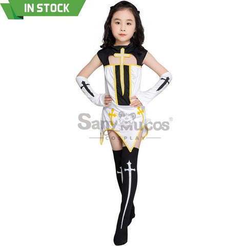 【In Stock】Halloween Cosplay Nun Costume Kid Size Costumes