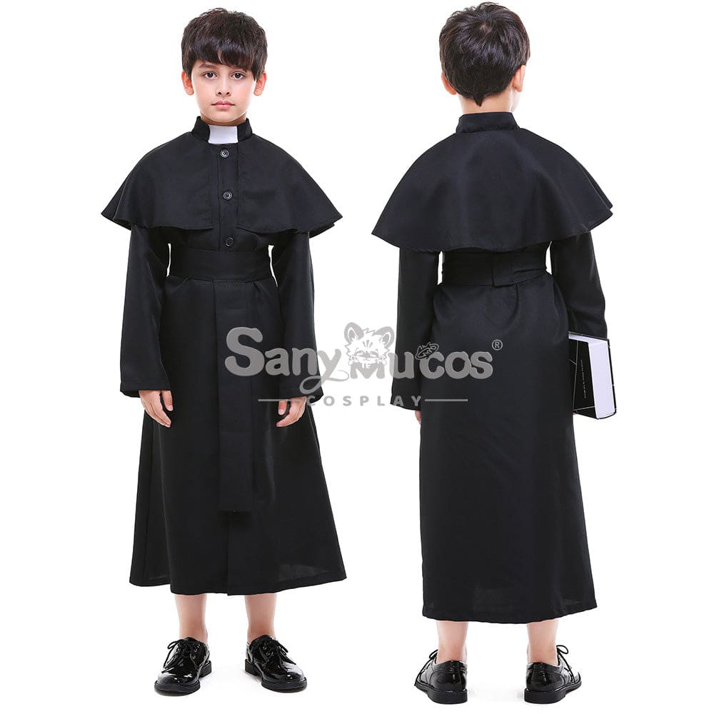 【In Stock】Halloween Cosplay Nun Costume Kid Size Costumes