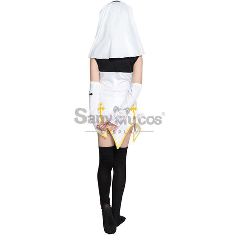 【In Stock】Halloween Cosplay Nun Costume Kid Size Costumes