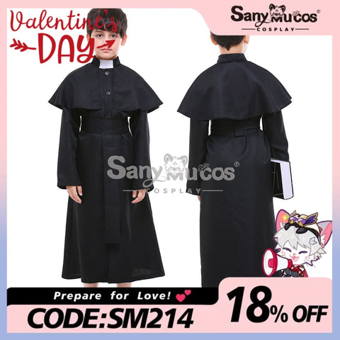 【In Stock】Halloween Cosplay Nun Costume Kid Size Costumes