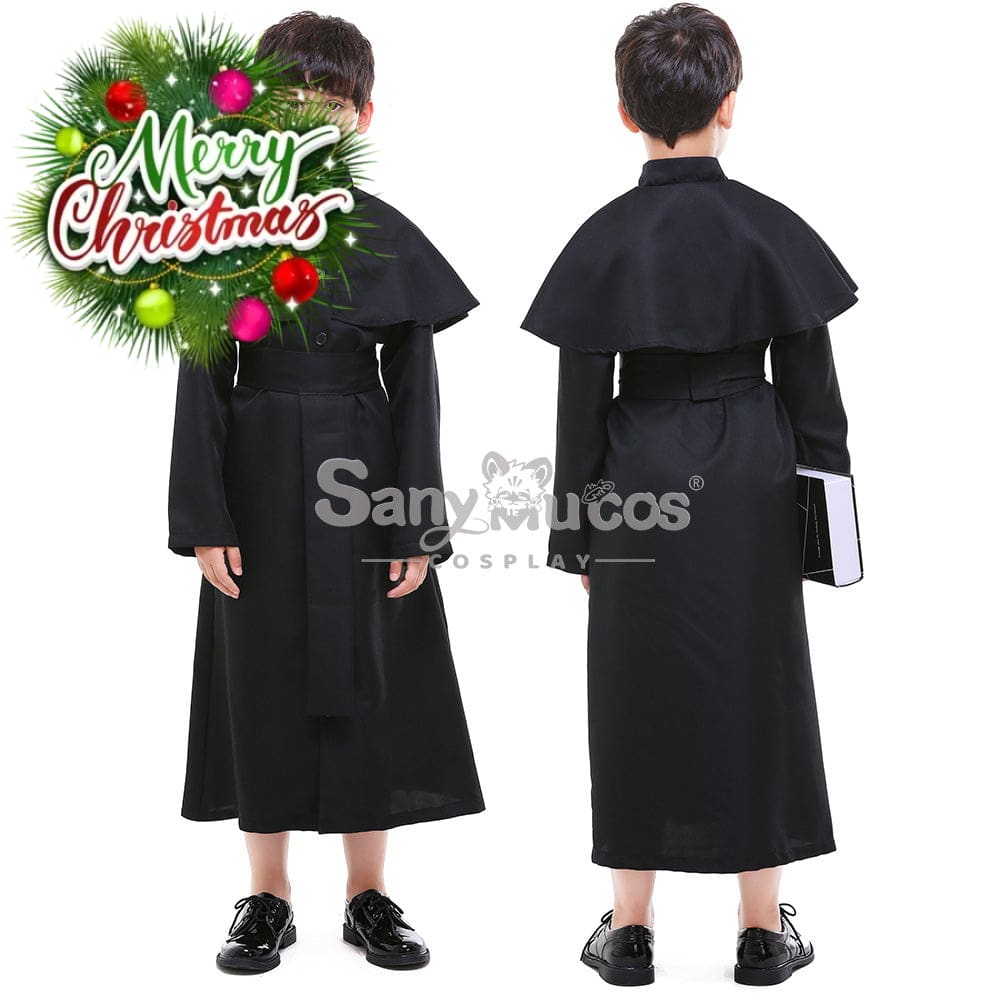 【In Stock】Halloween Cosplay Nun Costume Kid Size Costumes