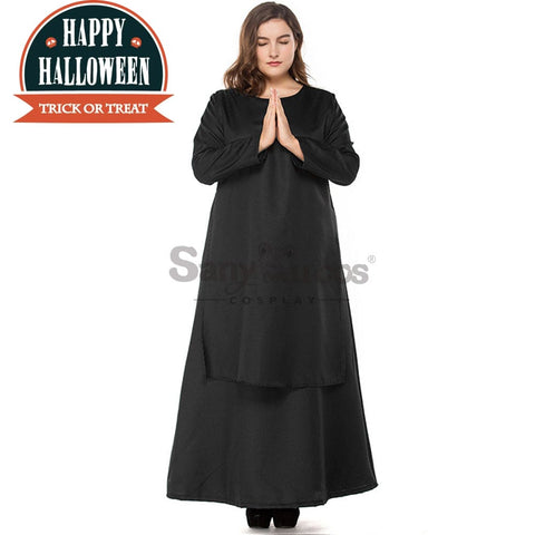 【In Stock】Halloween Cosplay Nun Costume Plus Size Costumes