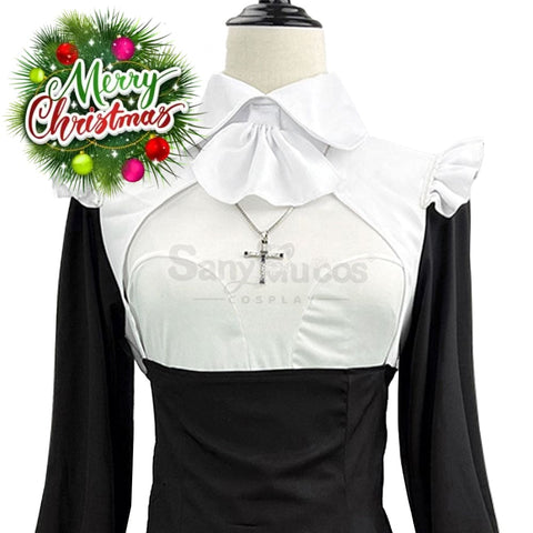 【In Stock】Halloween Cosplay Nun Nurse Stage Performance Costume Costumes