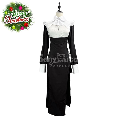 【In Stock】Halloween Cosplay Nun Nurse Stage Performance Costume Costumes