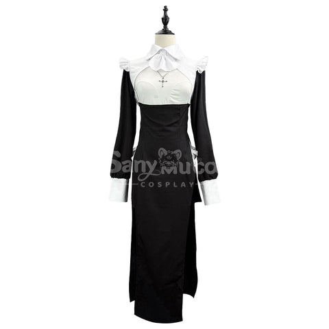 【In Stock】Halloween Cosplay Nun Nurse Stage Performance Costume Costumes