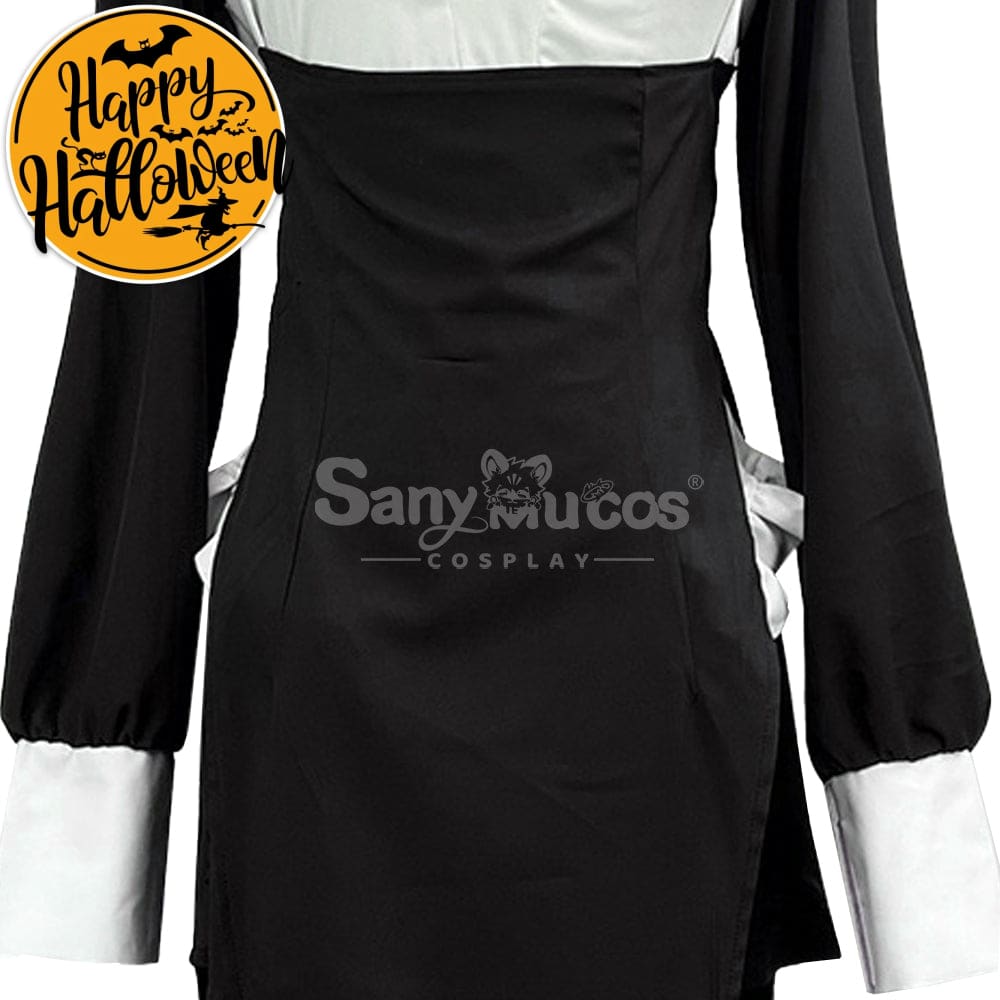 【In Stock】Halloween Cosplay Nun Nurse Stage Performance Costume Costumes