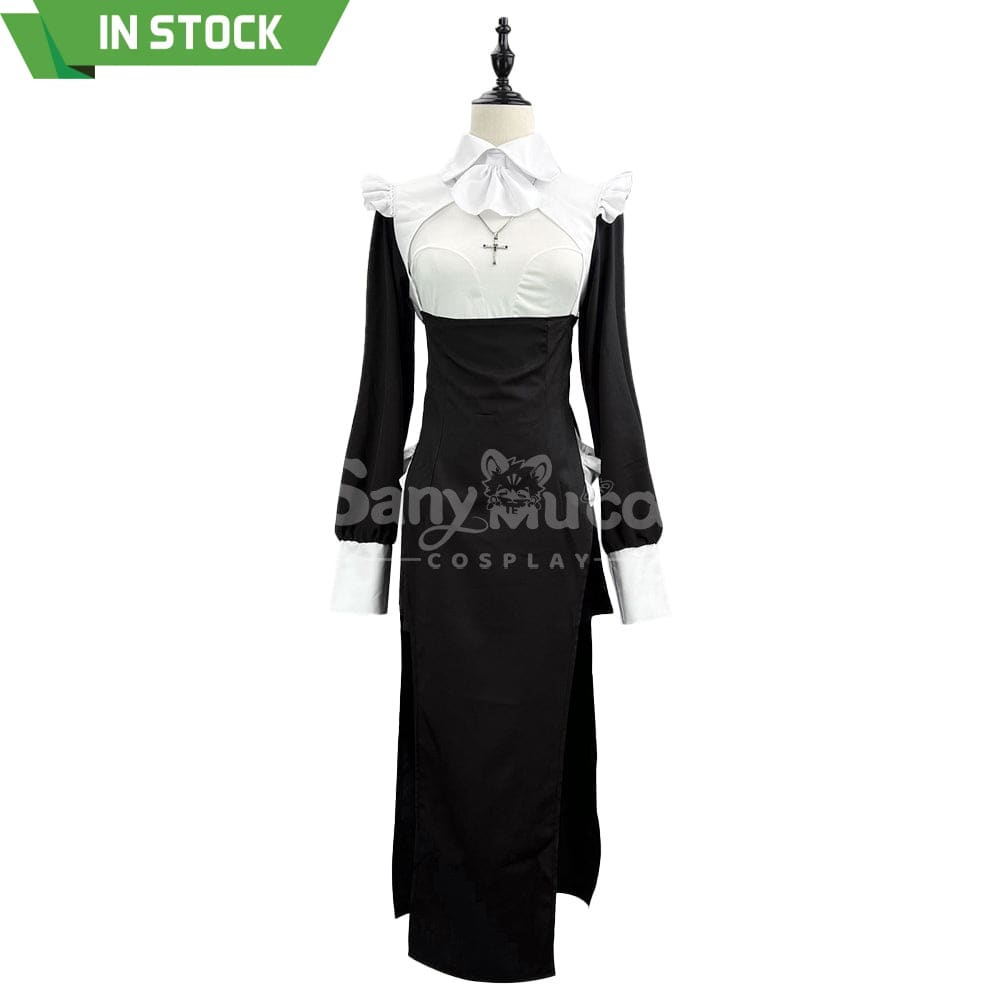 【In Stock】Halloween Cosplay Nun Nurse Stage Performance Costume Costumes