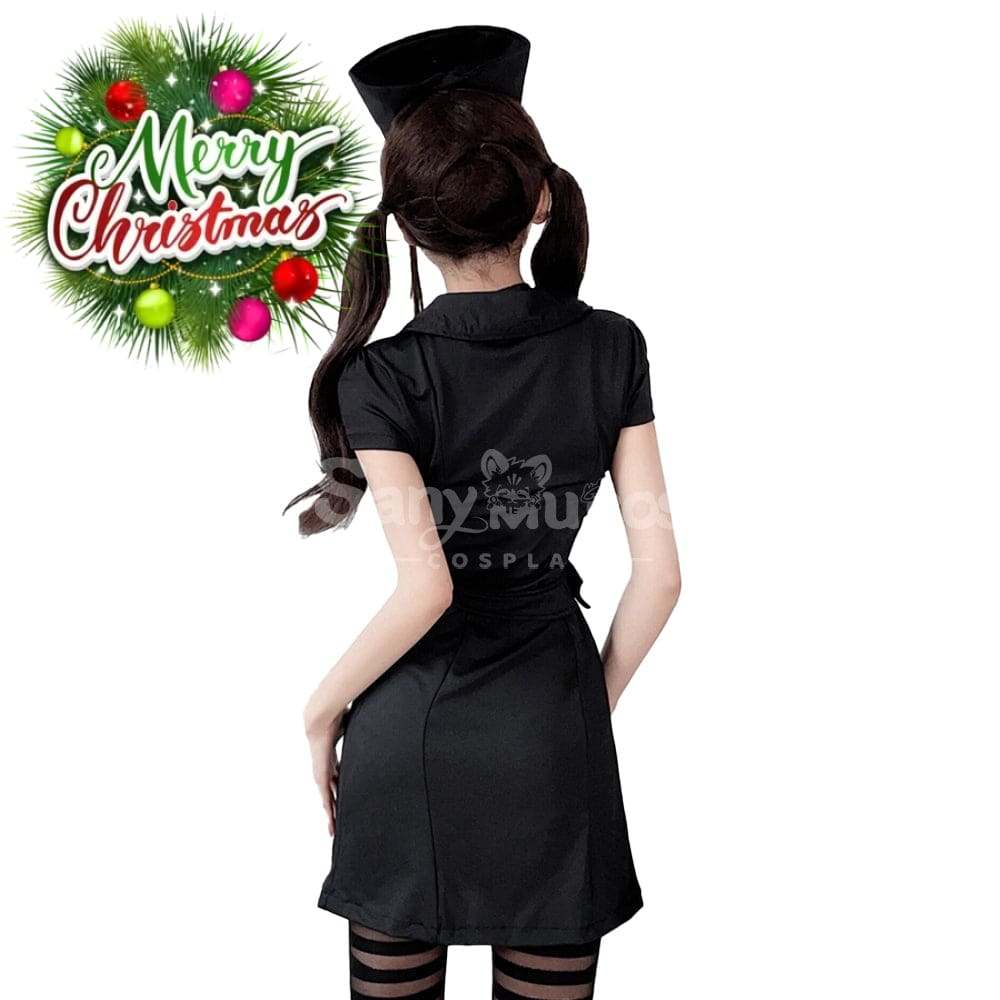 【In Stock】Halloween Cosplay Nurse Sexy Uniform Dress Stage Performance Costume Costumes