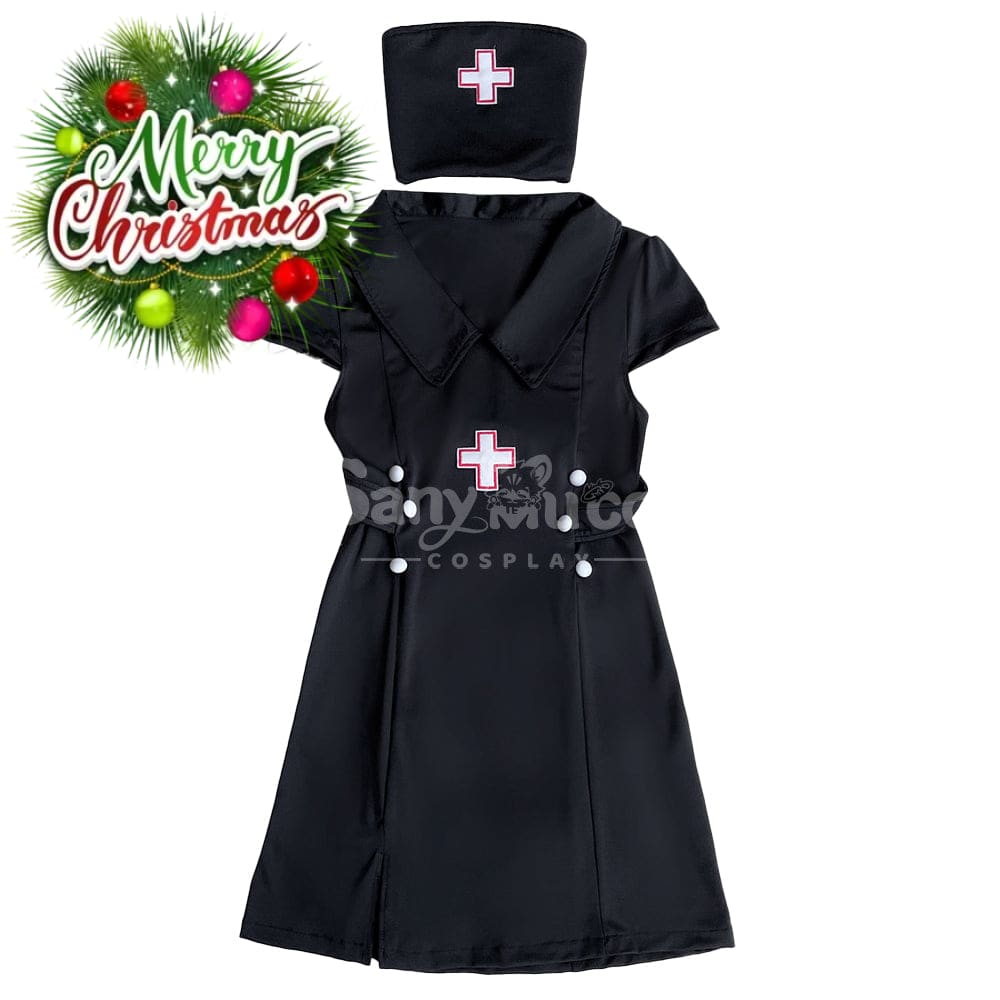 【In Stock】Halloween Cosplay Nurse Sexy Uniform Dress Stage Performance Costume Costumes