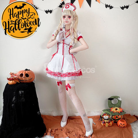 【In Stock】Halloween Cosplay Nurse Stage Performance Costume Costumes