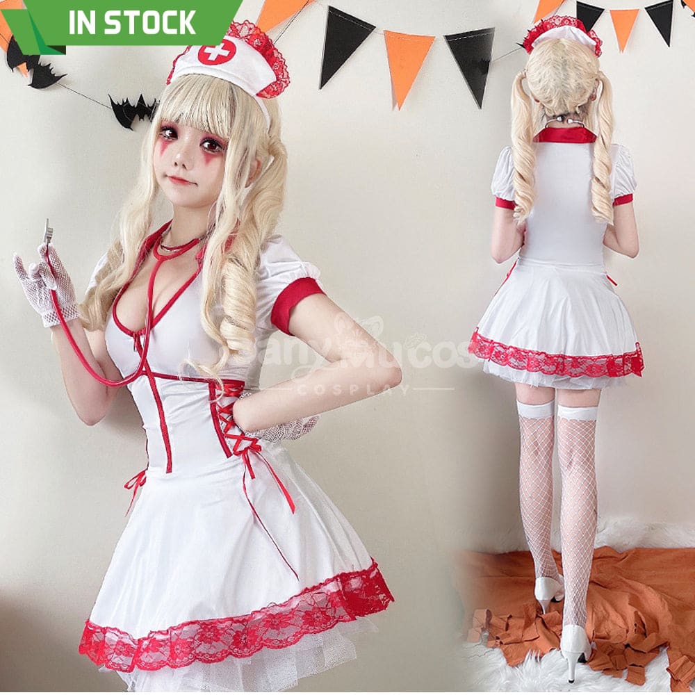 【In Stock】Halloween Cosplay Nurse Stage Performance Costume Costumes