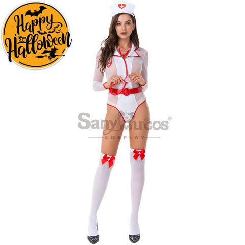 【In Stock】Halloween Cosplay Nurse Suit Costume Costumes