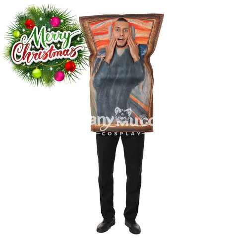 【In Stock】Halloween Cosplay Paintings Costume The Scream Costumes