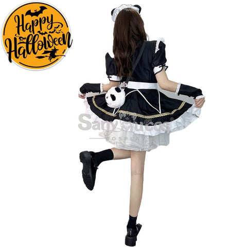 【In Stock】Halloween Cosplay Panda Girl Costume Costumes